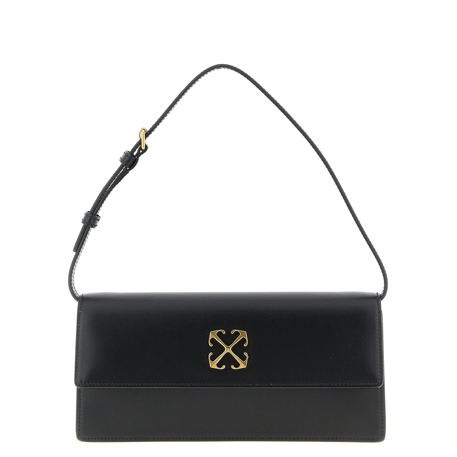 Off-White Black Polyester Shoulder Bag