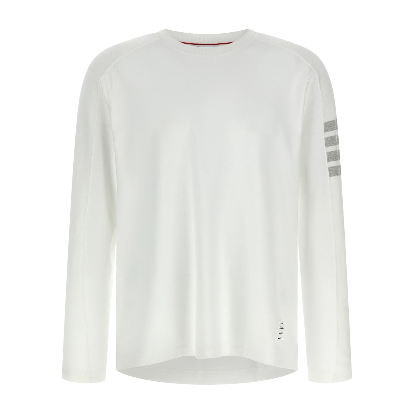 Thom Browne White Cotton T-Shirt