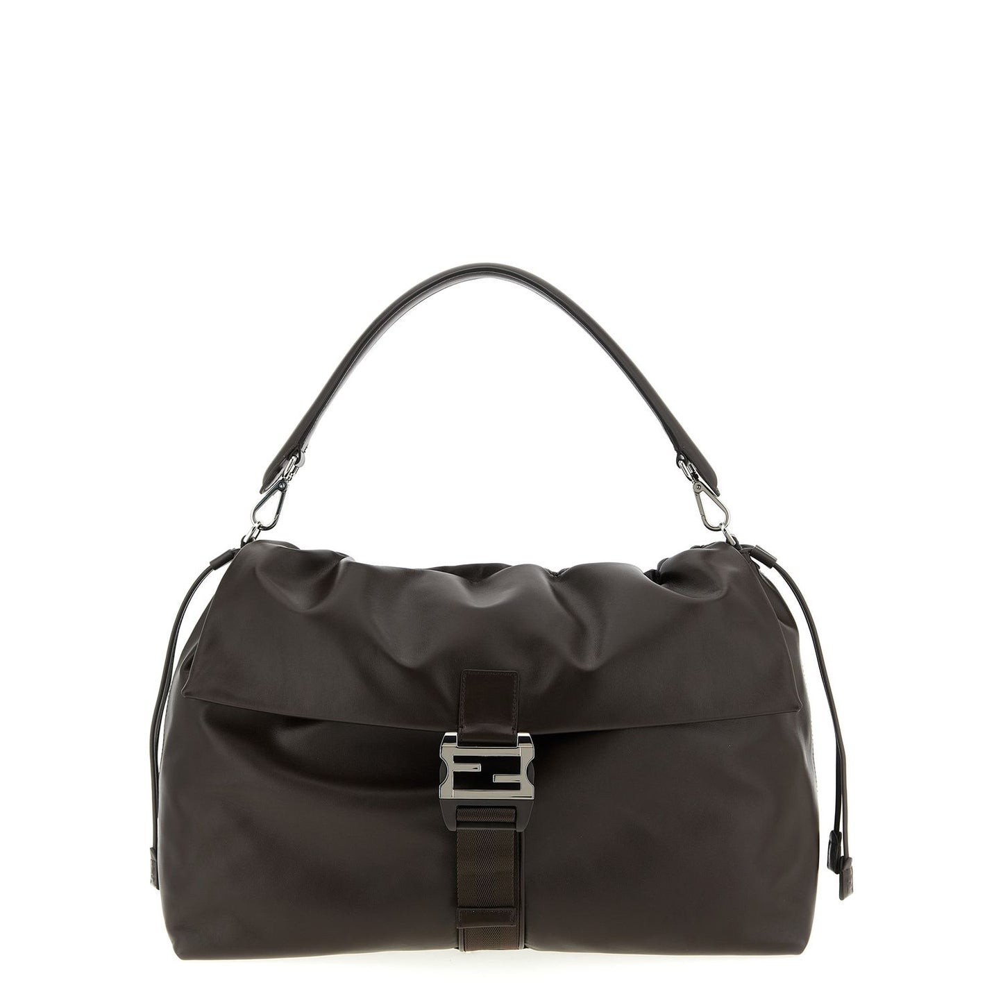 Fendi Brown Calfskin Handbag