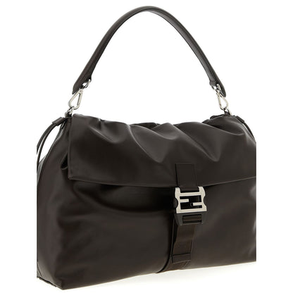 Fendi Brown Calfskin Handbag