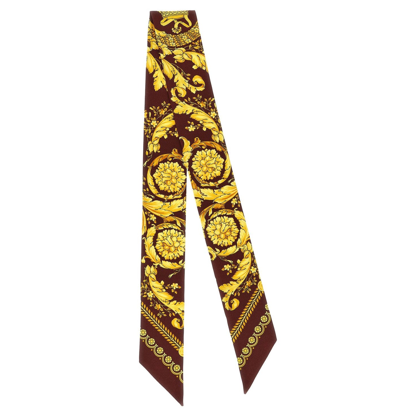 Versace Multicolor Silk Foulard