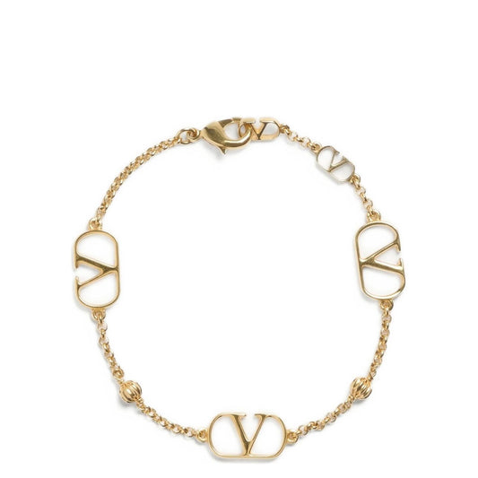 Valentino Garavani Gold Brass Bracelet