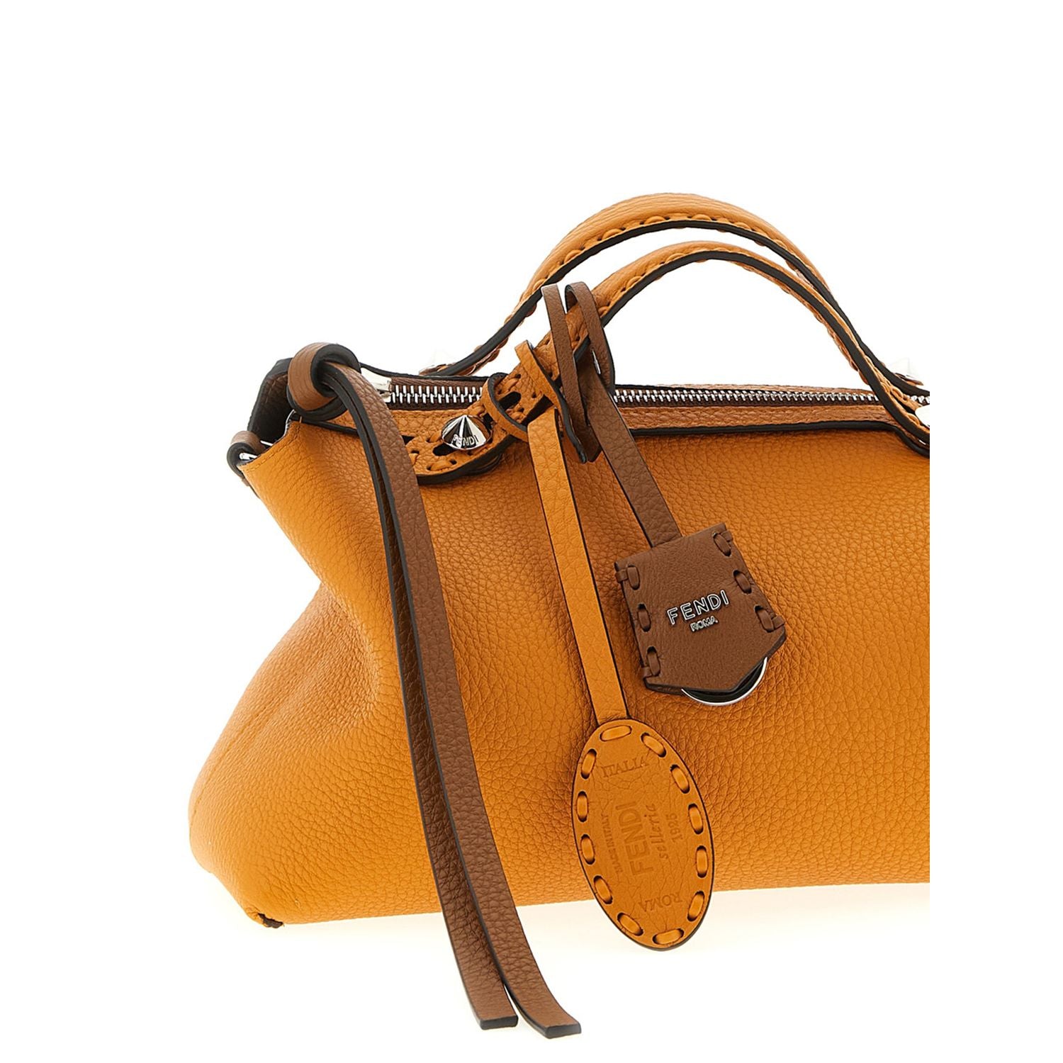 Fendi Brown Calfskin Handbag