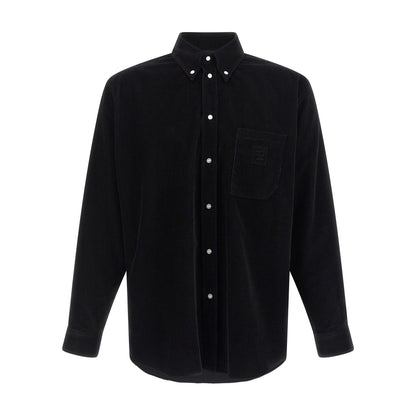 Fendi Black Cotton Blouse