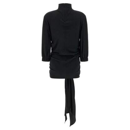 The Attico Black Acetate Tank Tops