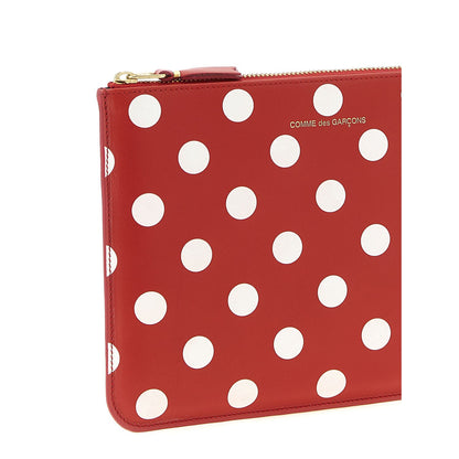 Comme Des Garçons Multicolor Calfskin Wallet