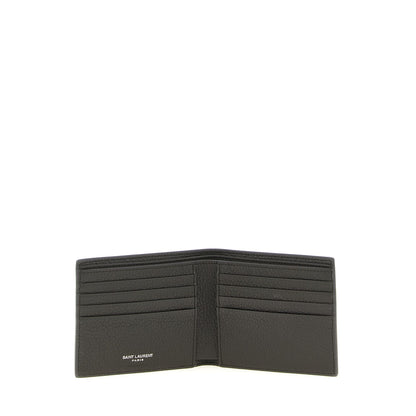 Saint Laurent Brown Calfskin Wallet