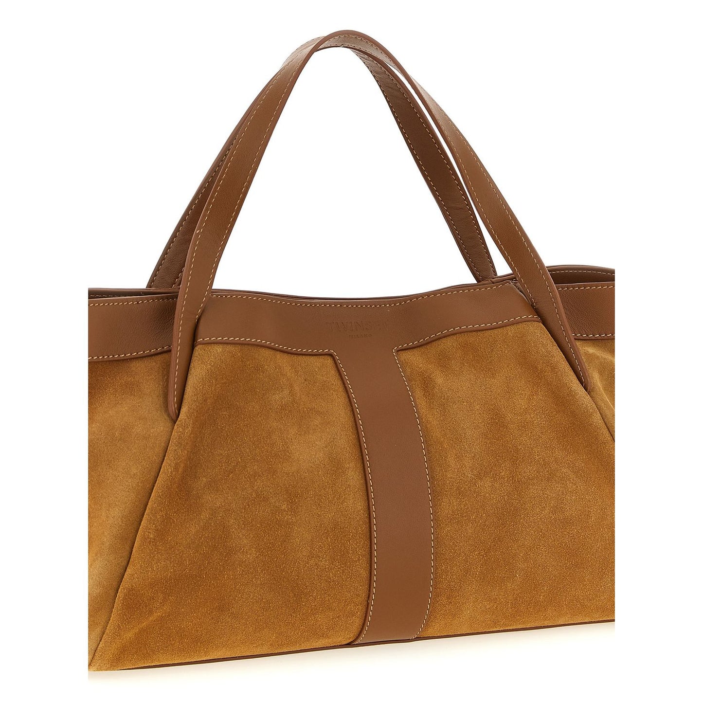 Twinset Brown Polyethylene Shoulder Bag