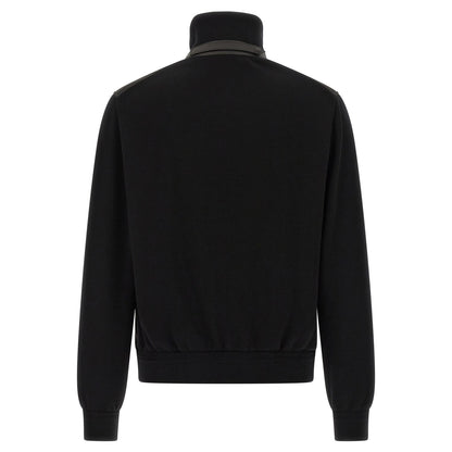 Tom Ford Black Wool Bomber