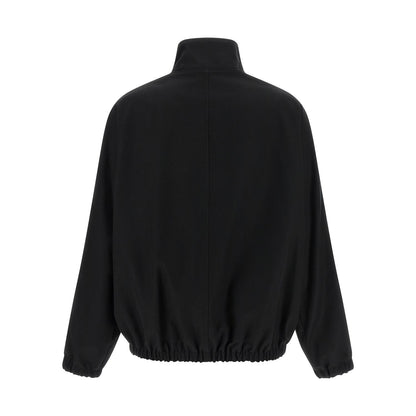 Courrèges Black Cotton Bomber