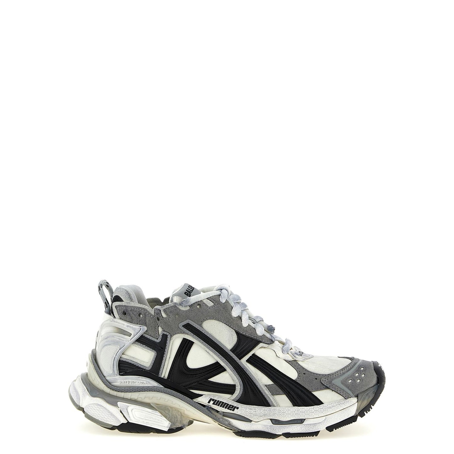 Balenciaga Gray Polyethylene Athletic Sneakers