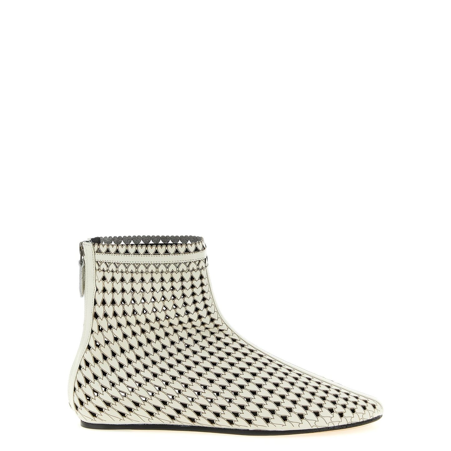 Isabel Marant Beige Calfskin Ankle Boots