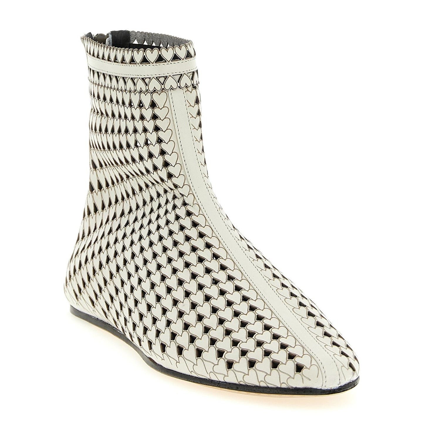 Isabel Marant Beige Calfskin Ankle Boots