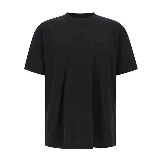 Y-3 Black Cotton T-Shirt