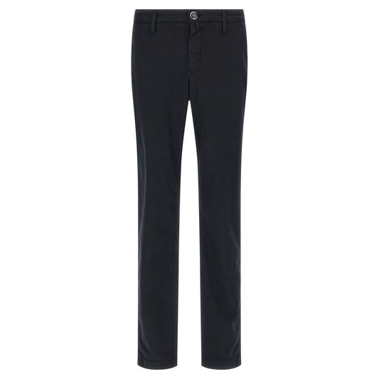 Jacob Cohen Blue Cotton Chino Pants
