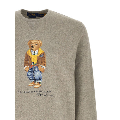 Polo Ralph Lauren Gray Cotton Sweatshirt