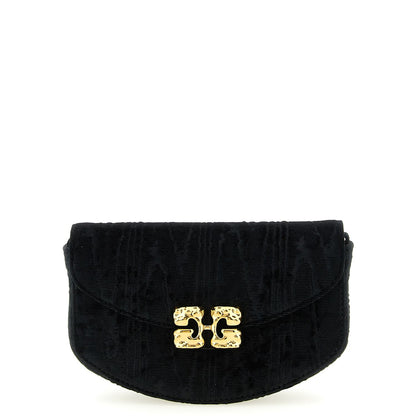 Ganni Black Polyester Cardholder