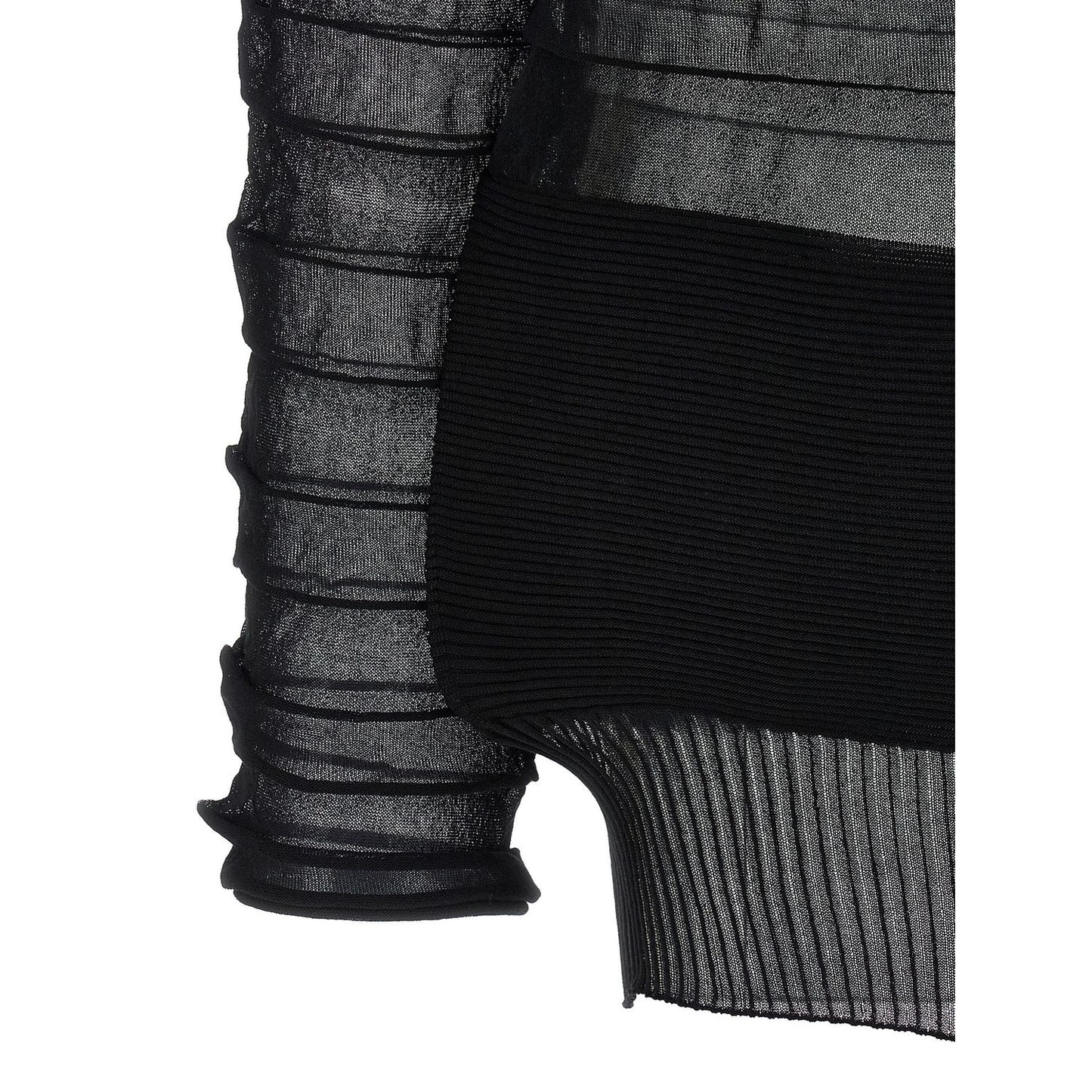 Issey Miyake Black Polyester Sweatshirt