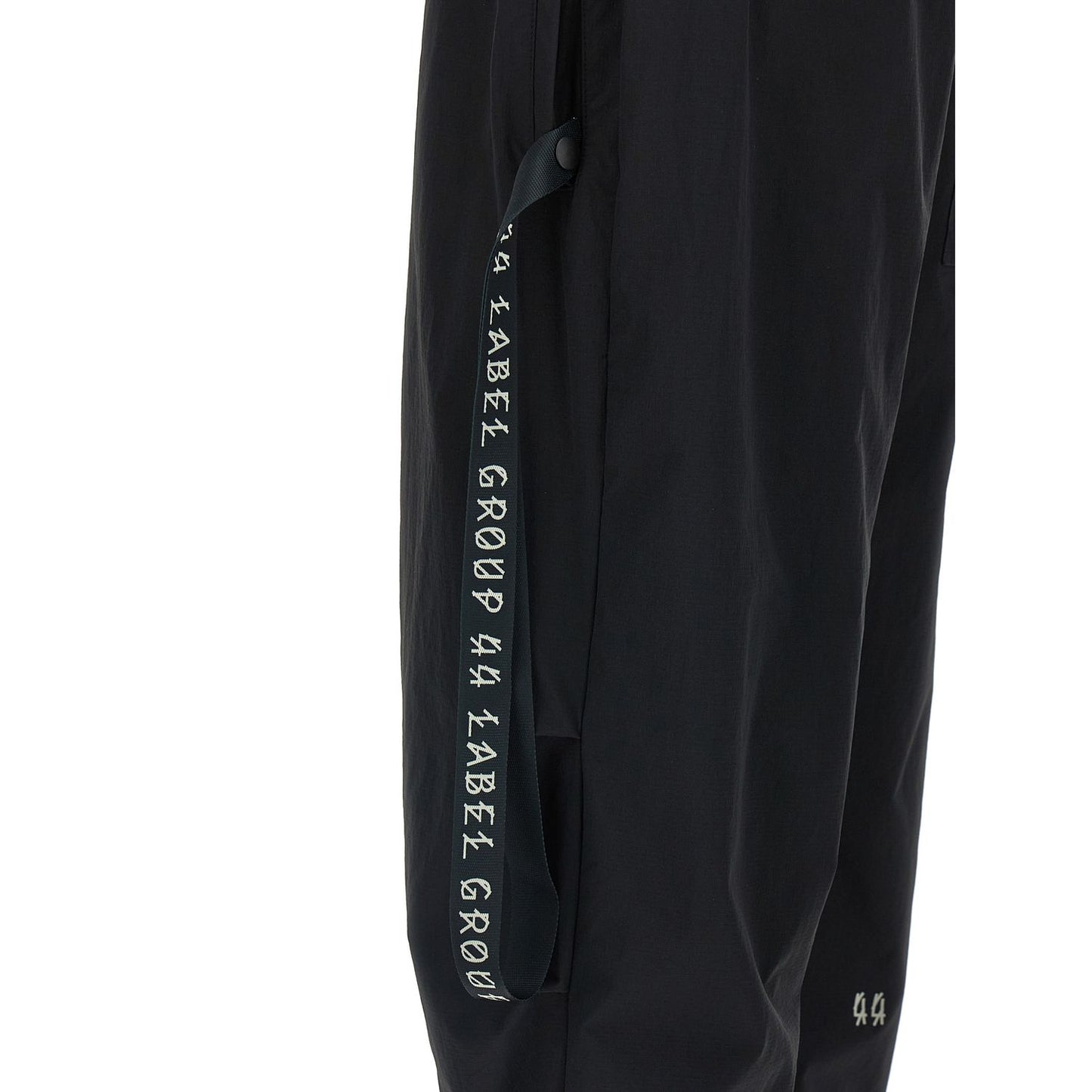 44 Label Group Black Polyamide Athletic Pants