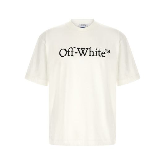 Off-White Bicolor Cotton T-Shirt