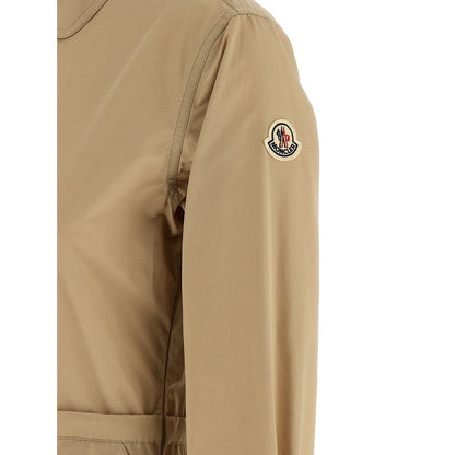 Moncler Beige Polyester Long Dress