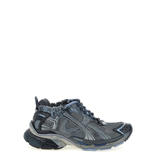 Balenciaga Gray Polyethylene Athletic Sneakers