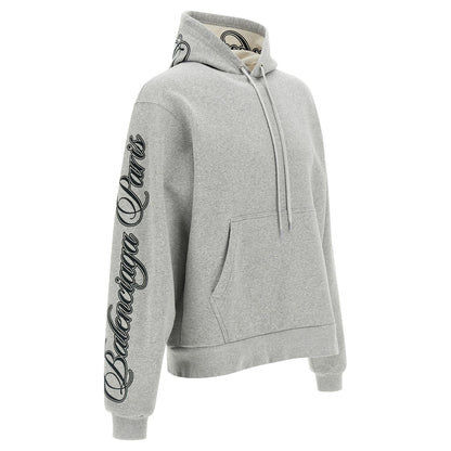 Balenciaga Gray Cotton Sweatshirt