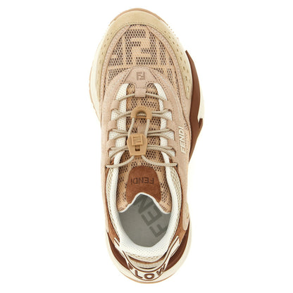 Fendi Multicolor Polyamide Athletic Sneakers