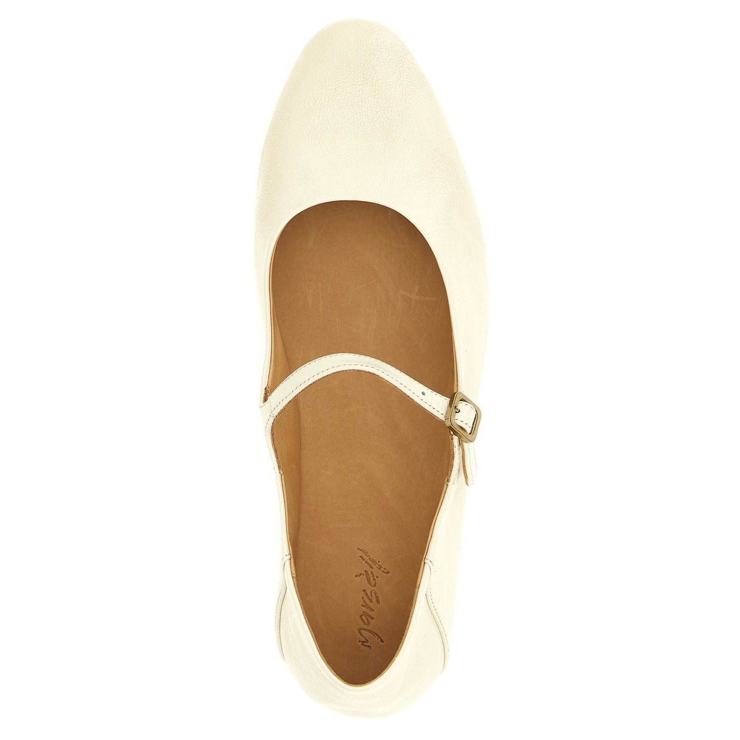 Marsell Beige Calfskin Ballet Flats