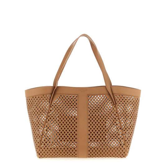 Twinset Brown Polyethylene Tote Bag