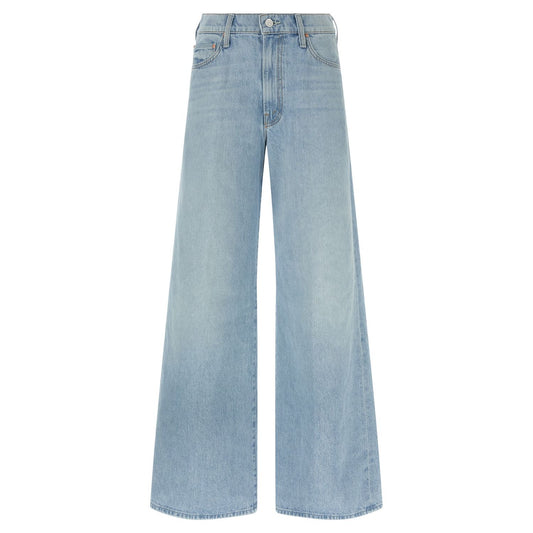 Mother Denim Blue Cotton Jeans Denim