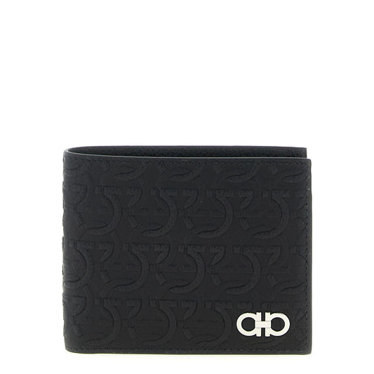 Ferragamo Black Calfskin Wallet
