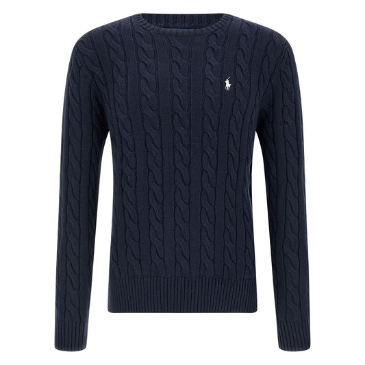 Polo Ralph Lauren Blue Cotton Cardigan