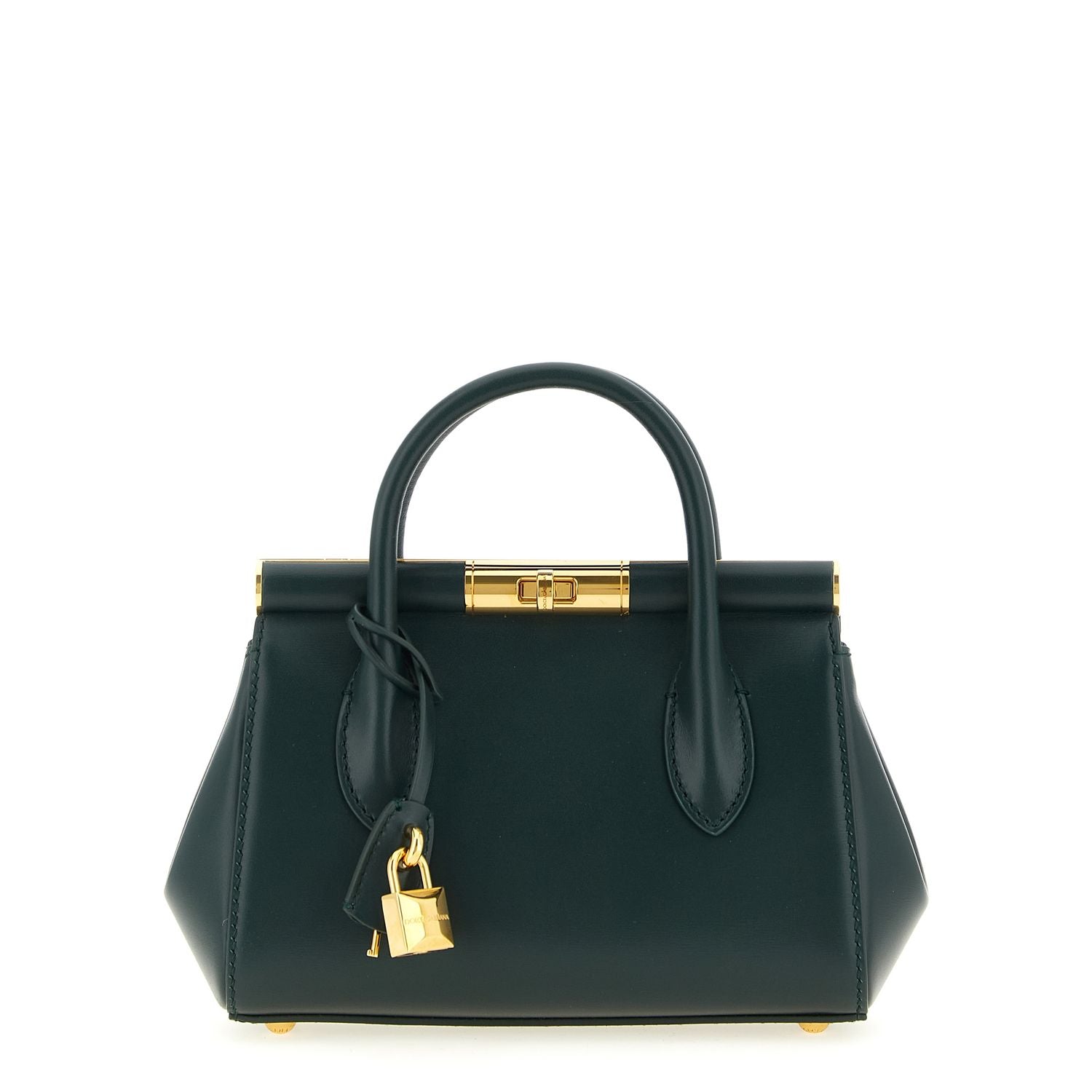 Dolce & Gabbana Bicolor Calfskin Handbag