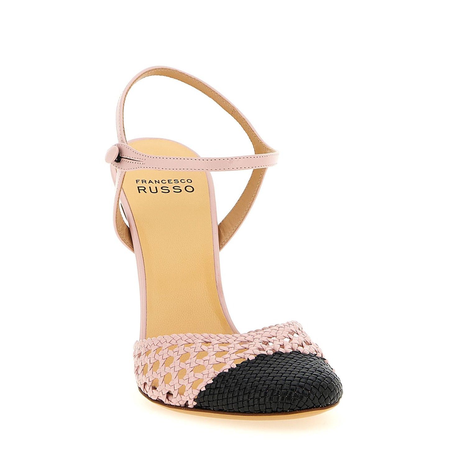 Francesco Russo Multicolor Goatskin High Heel Pumps