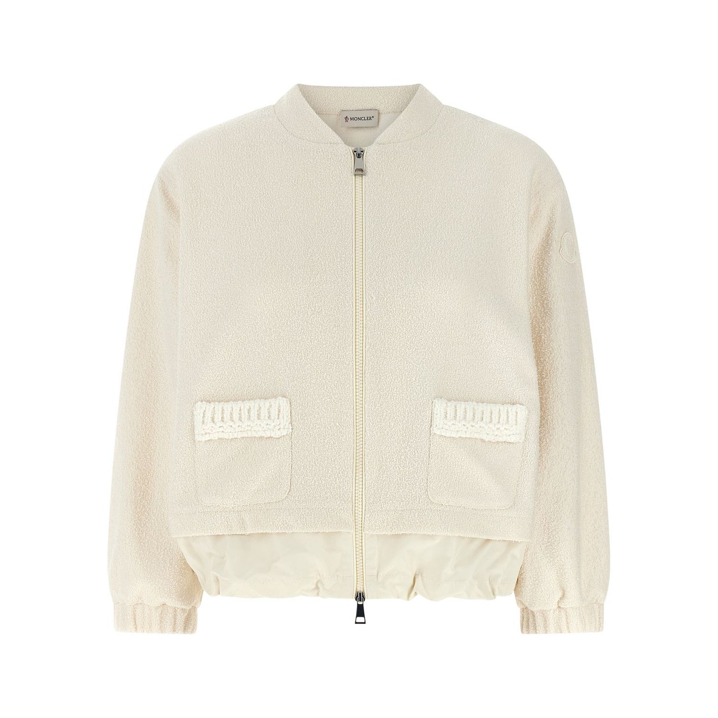 Moncler White Polyester Cardigan