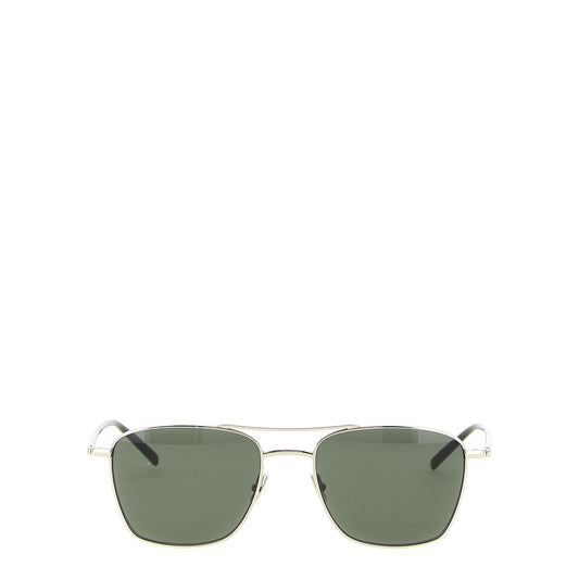 Saint Laurent Silver Acetate Sunglasses