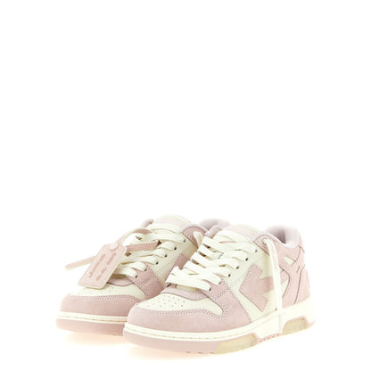 Off-White Multicolor Leather Low Top Sneakers
