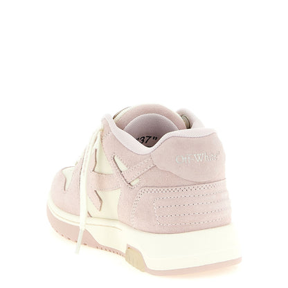 Off-White Multicolor Leather Low Top Sneakers