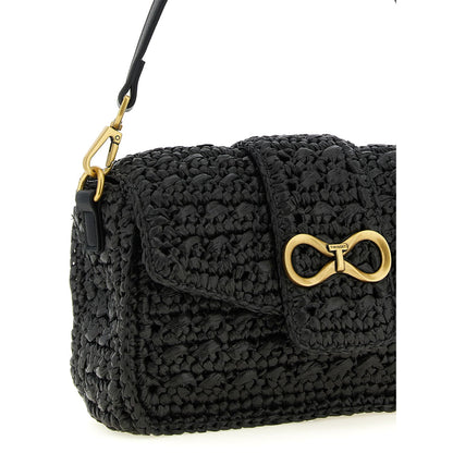 Twinset Black Polypropylene Crossbody Bag