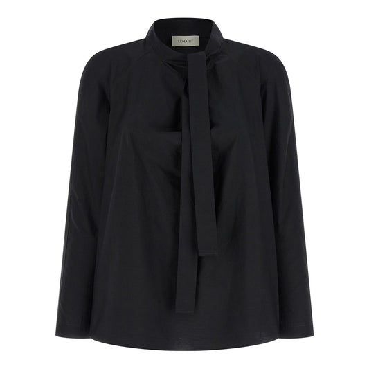 Lemaire Black Cotton Blouse