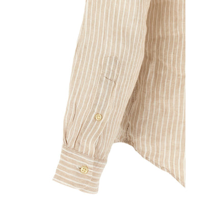 Polo Ralph Lauren Beige Linen Blouse