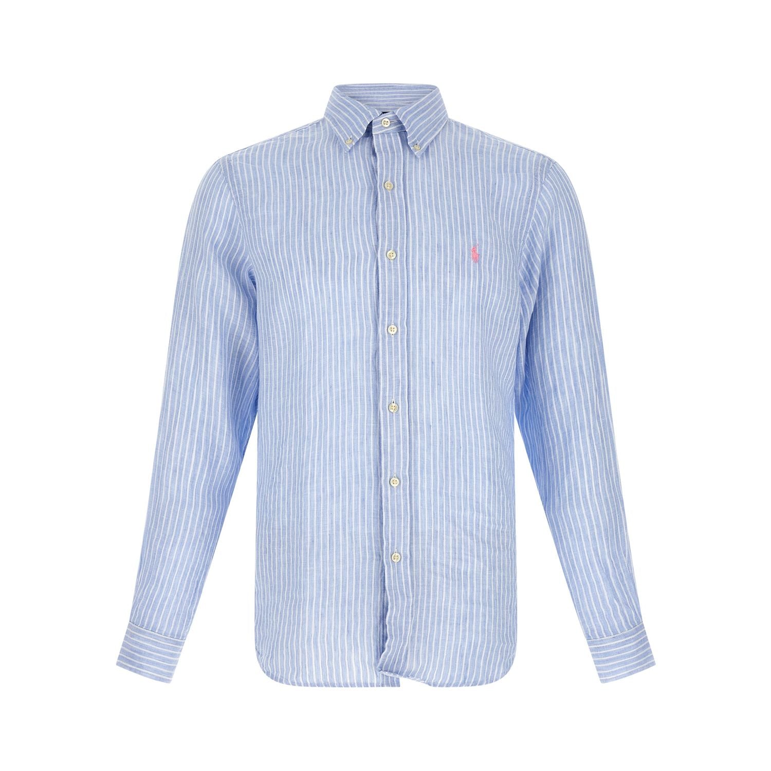 Polo Ralph Lauren Blue Linen Blouse