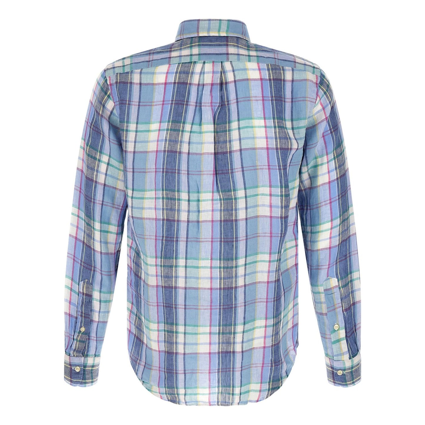 Polo Ralph Lauren Blue Linen Blouse