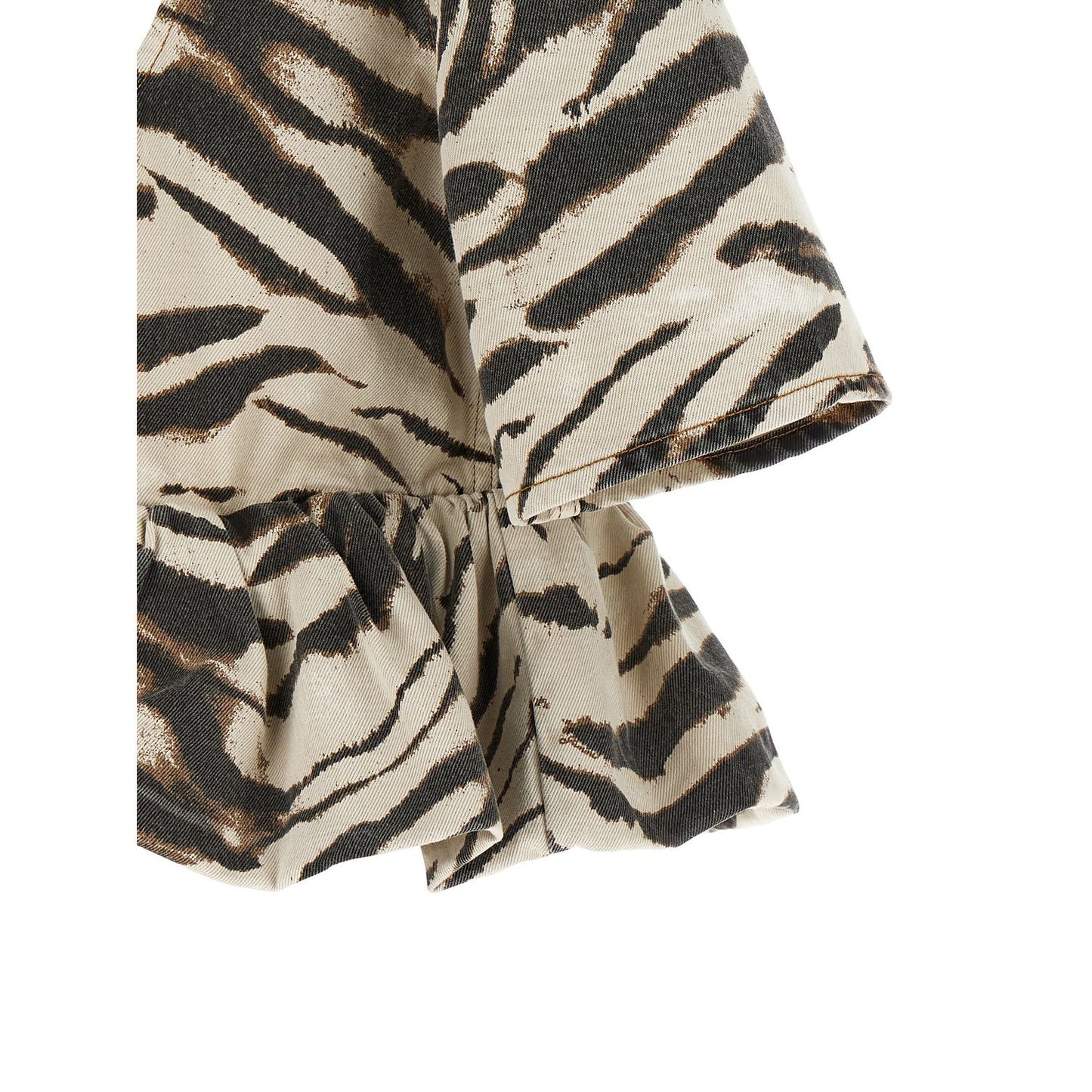 Ganni Multicolor Organic Cotton Shirt