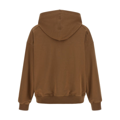 Brunello Cucinelli Brown Cotton Hoodie