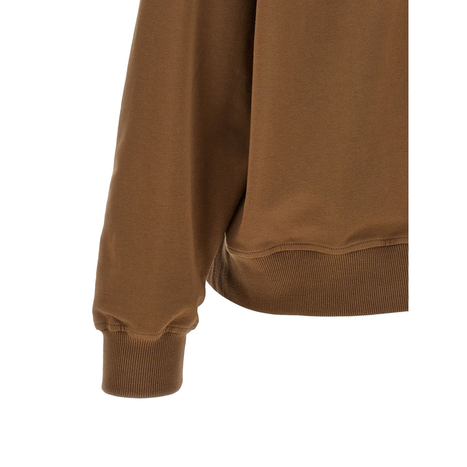 Brunello Cucinelli Brown Cotton Hoodie