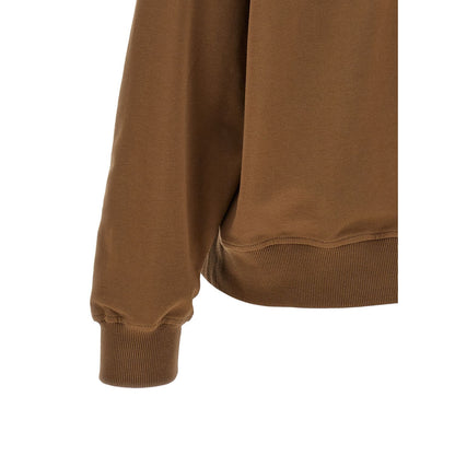 Brunello Cucinelli Brown Cotton Hoodie