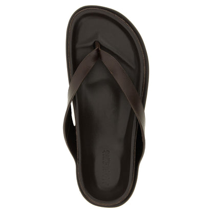 Jacquemus Brown Cowhide Slides