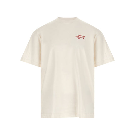 Vans White Cotton T-Shirt